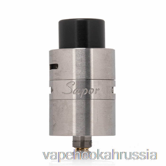 Vape сок Sapor V2 Rda от Wotofo - версия с двумя стойками 25 мм 22/25 мм - черный